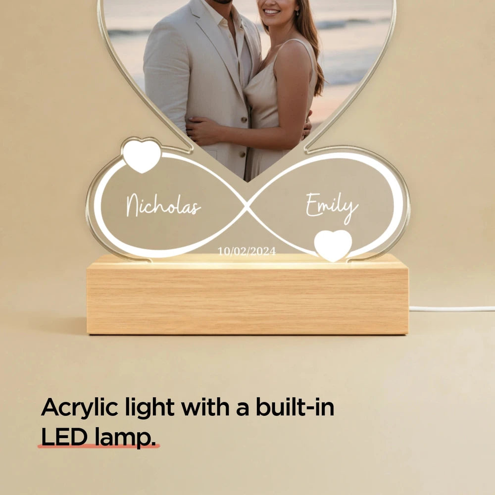 Personalized Acrylic Photo Light