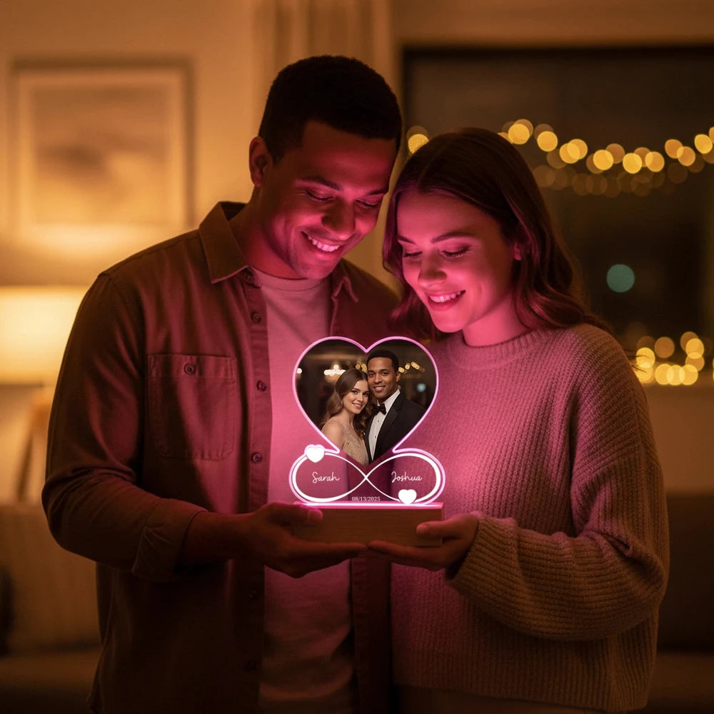 Personalized Acrylic Photo Light