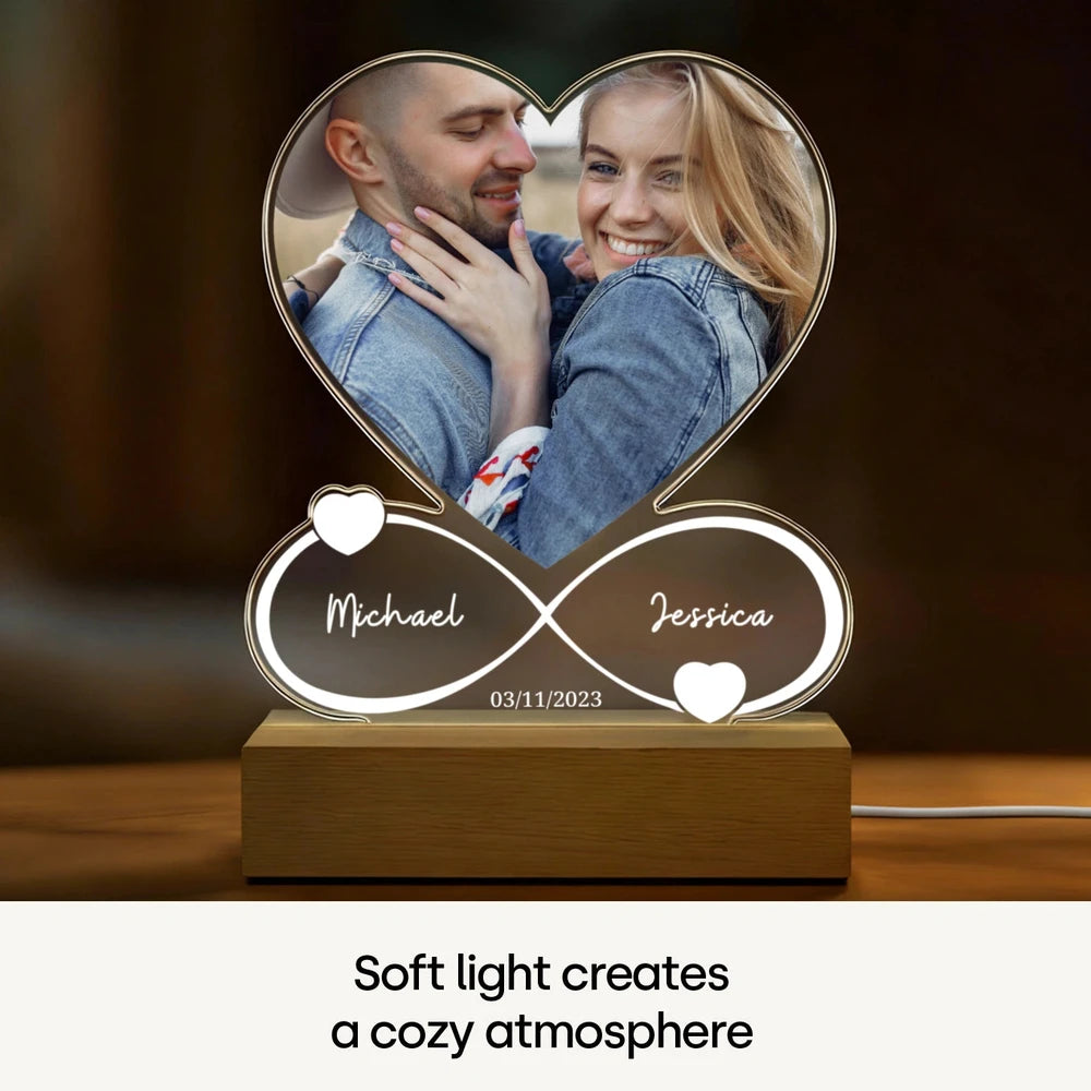 Personalized Acrylic Photo Light
