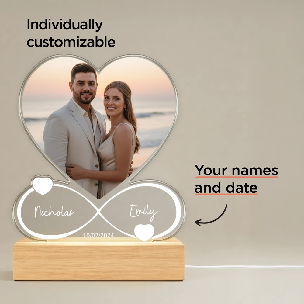 Personalized Acrylic Photo Light