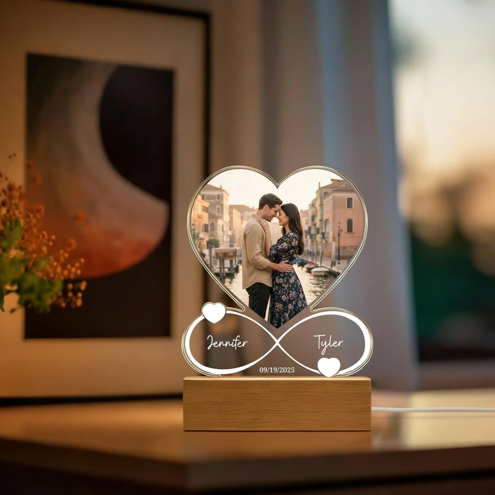 Personalized Acrylic Photo Light