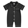 Infant Satin Silk Pajama Romper