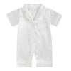 Infant Satin Silk Pajama Romper