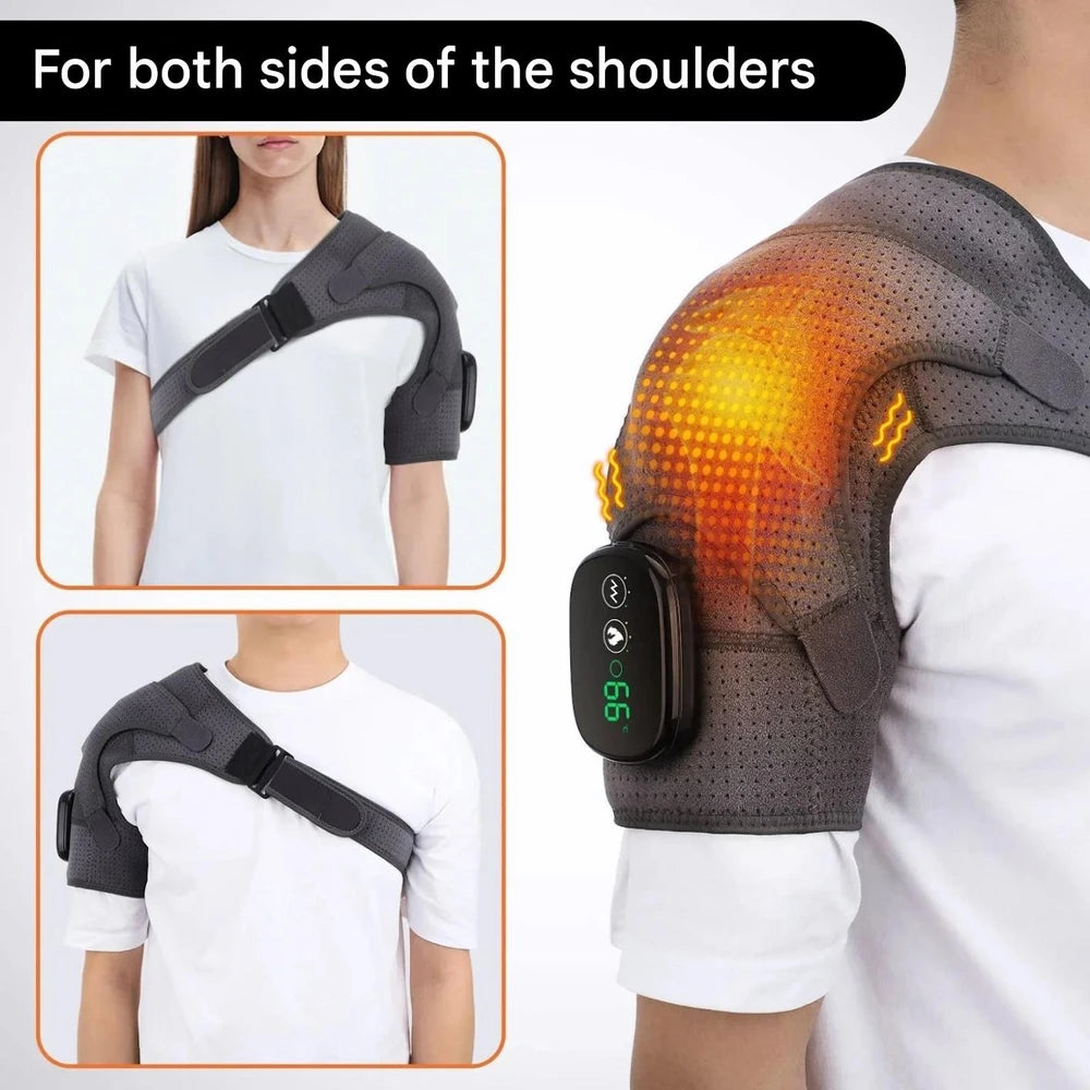 Electric Heating Shoulder Massage Brace