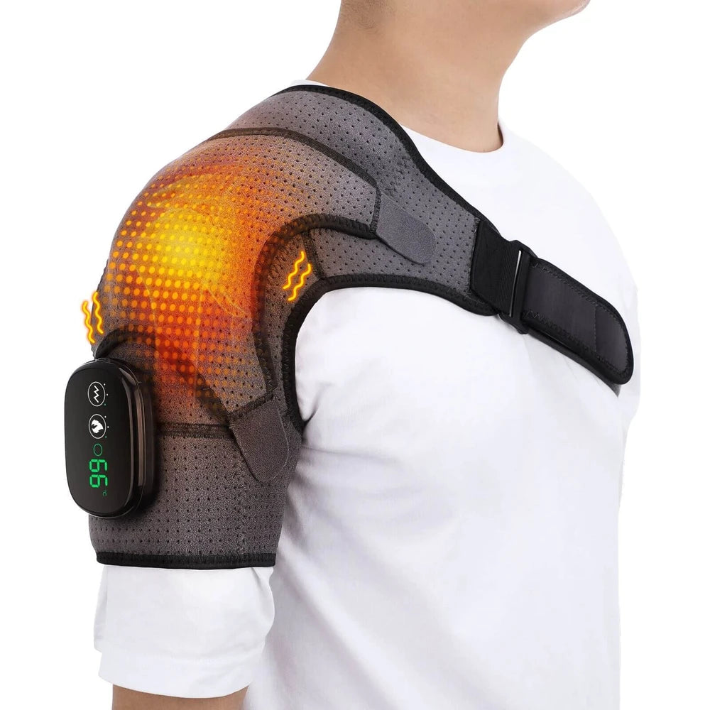 Electric Heating Shoulder Massage Brace