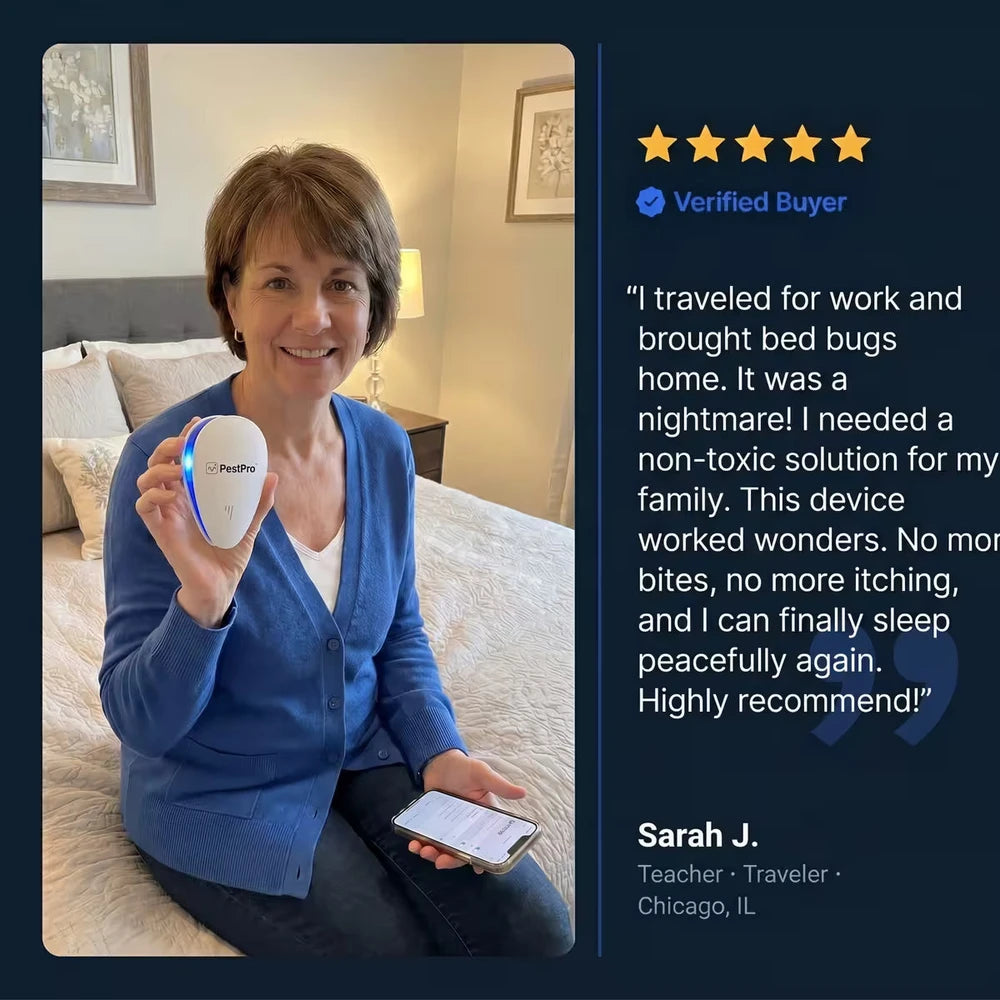 PestPro Ultrasonic Pest Repeller